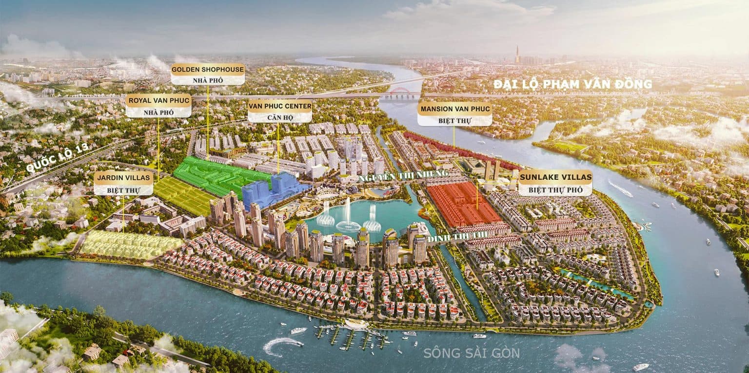 Khu Đô Thị Vạn Phúc City